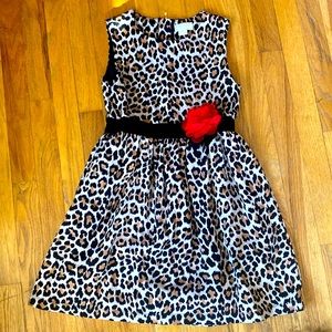 Kate Spade NY leopard print girls dress size 12.